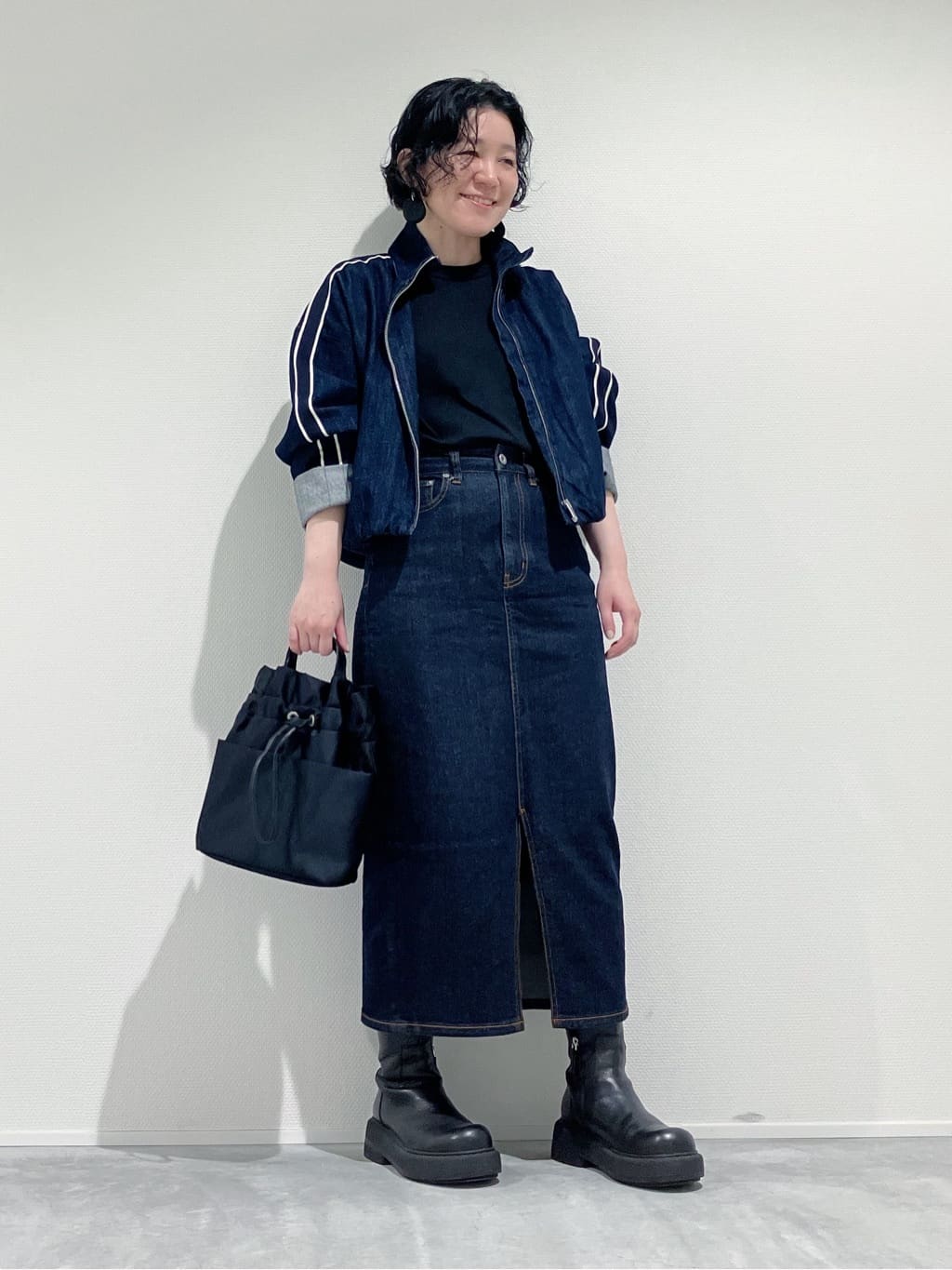 Cさんの「HIROKO HAYASHI｜LUINI SATINE（ルイーニ サティーネ）ショルダーバッグ」を使ったコーディネート