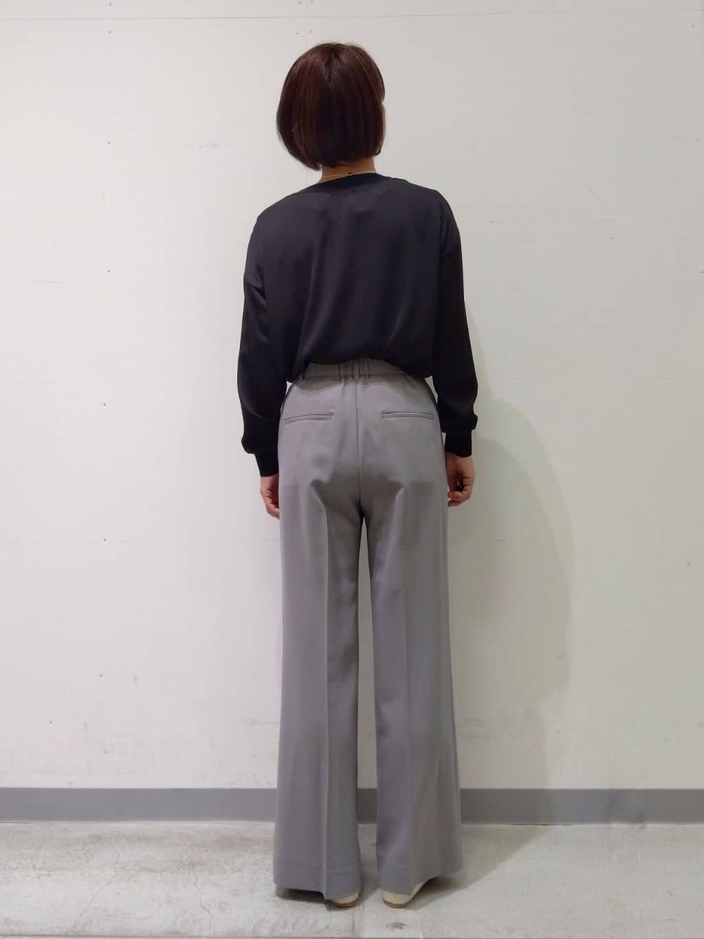 Kさんの「INDIVI｜【定番スーツ／UVケア／洗える】ウール調テーラードジャケット」を使ったコーディネート