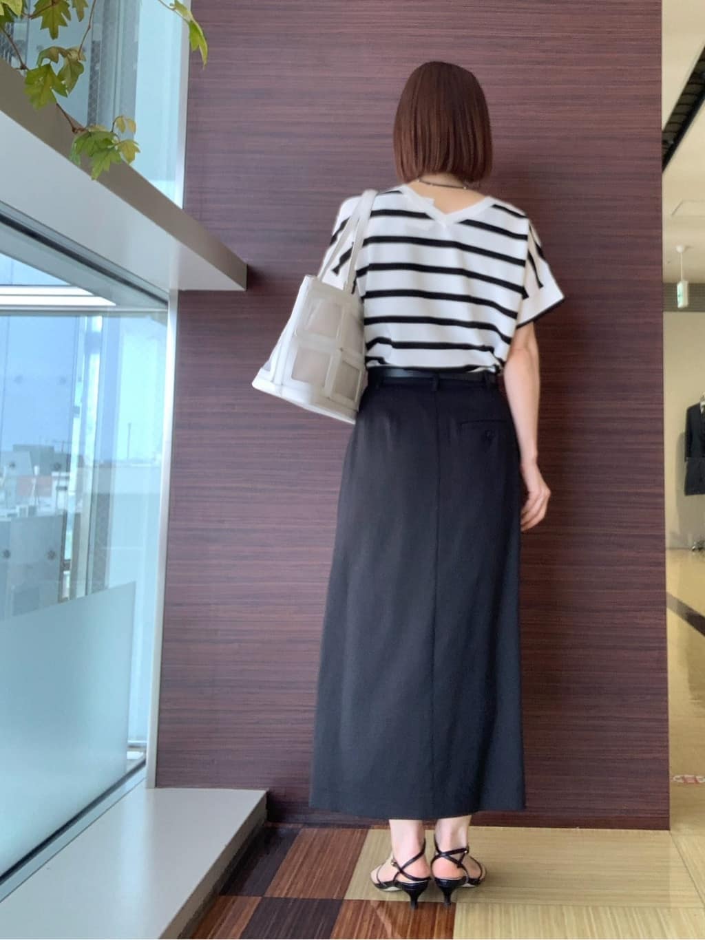 anaさんの「UNTITLED｜リングコードトップネックレス」を使ったコーディネート