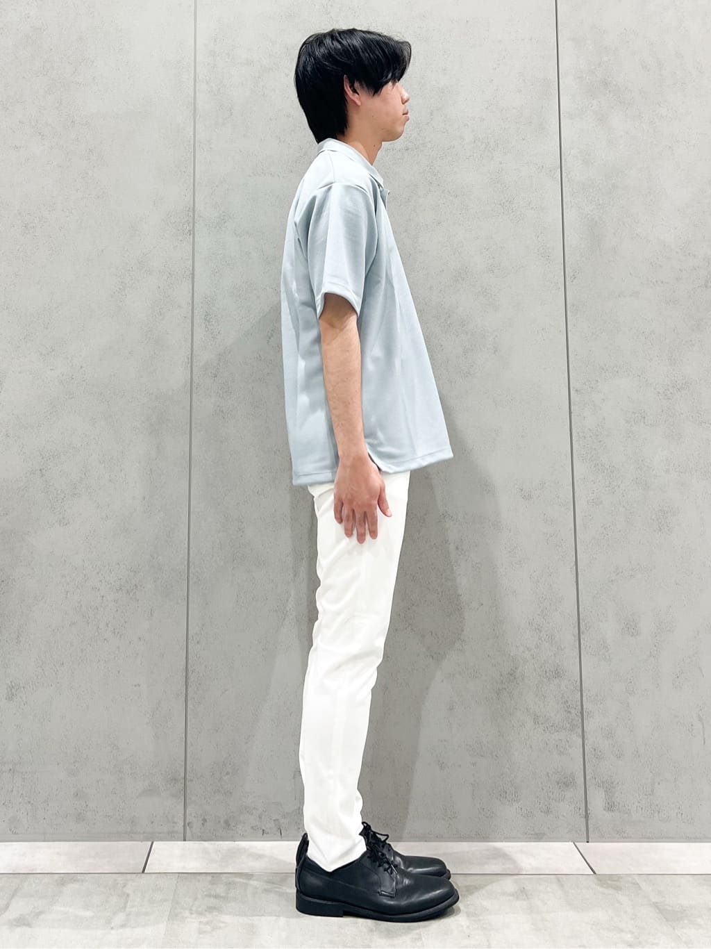 SHI-MAさんの「THE SHOP TK｜ドライタッチカノコポロシャツ 洗濯機OK」を使ったコーディネート