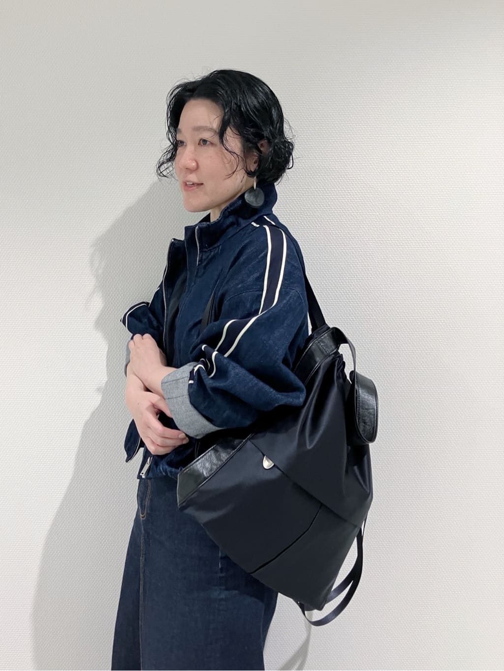 Cさんの「HIROKO HAYASHI｜LUINI SATINE（ルイーニ サティーネ）2wayナップサック」を使ったコーディネート