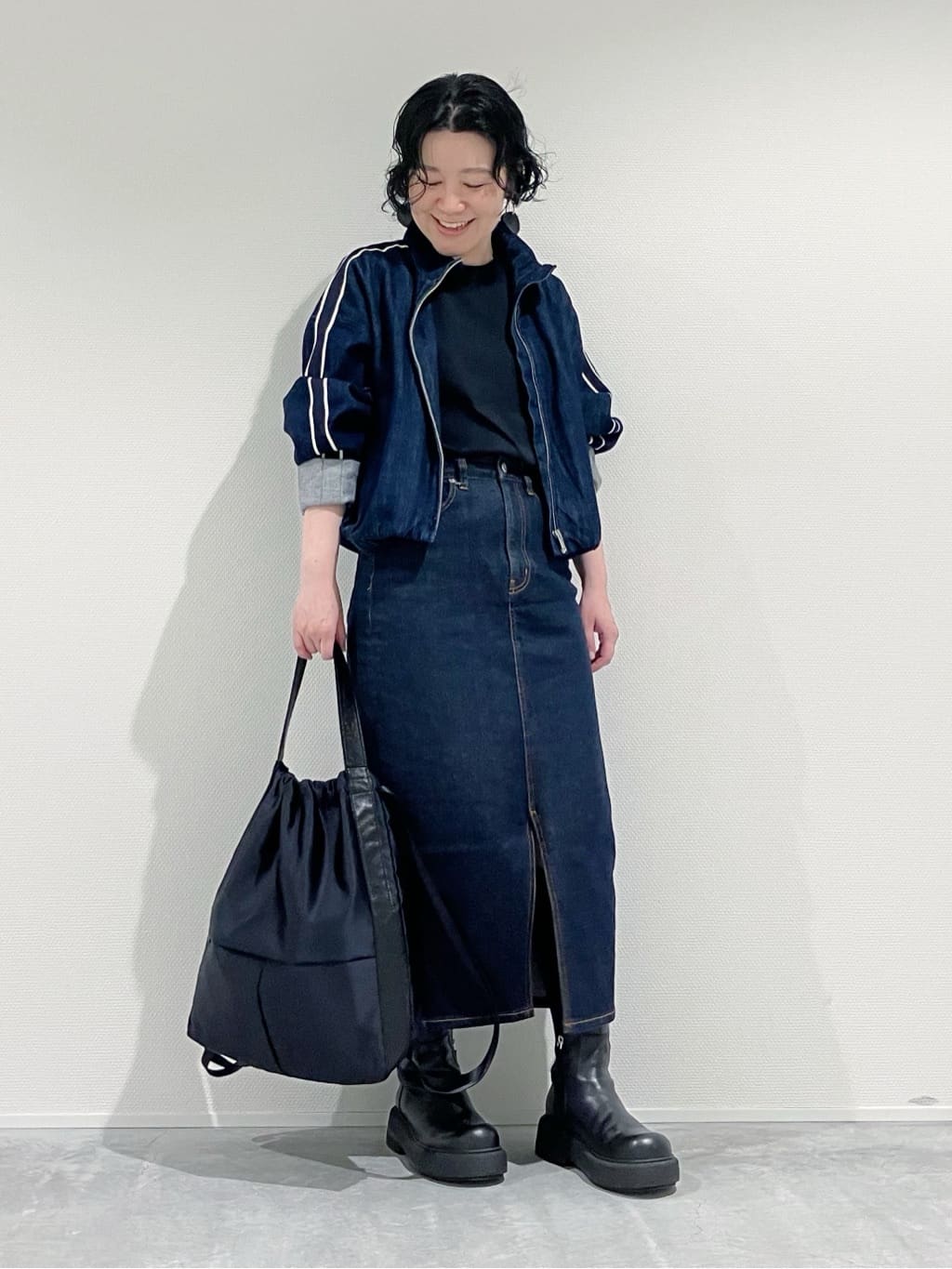 Cさんの「HIROKO HAYASHI｜LUINI SATINE（ルイーニ サティーネ）2wayナップサック」を使ったコーディネート