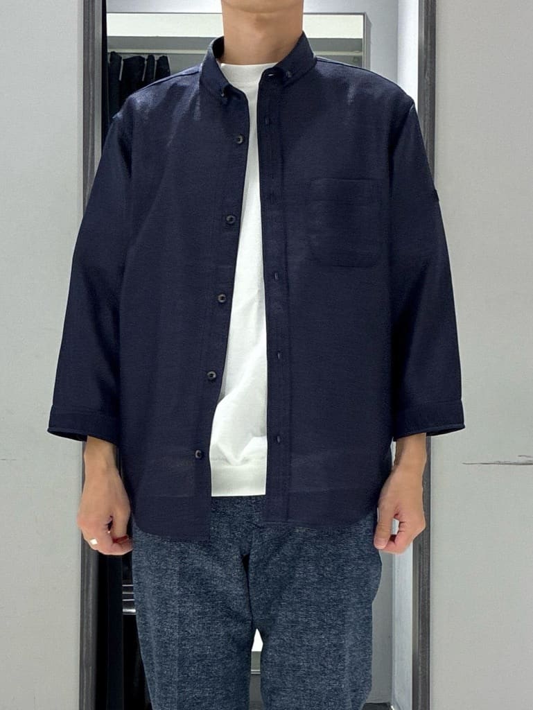 わいずみさんの「TAKEO KIKUCHI｜【抗菌防臭／5サイズ展開】ハイゲージポンチ Tシャツ」を使ったコーディネート