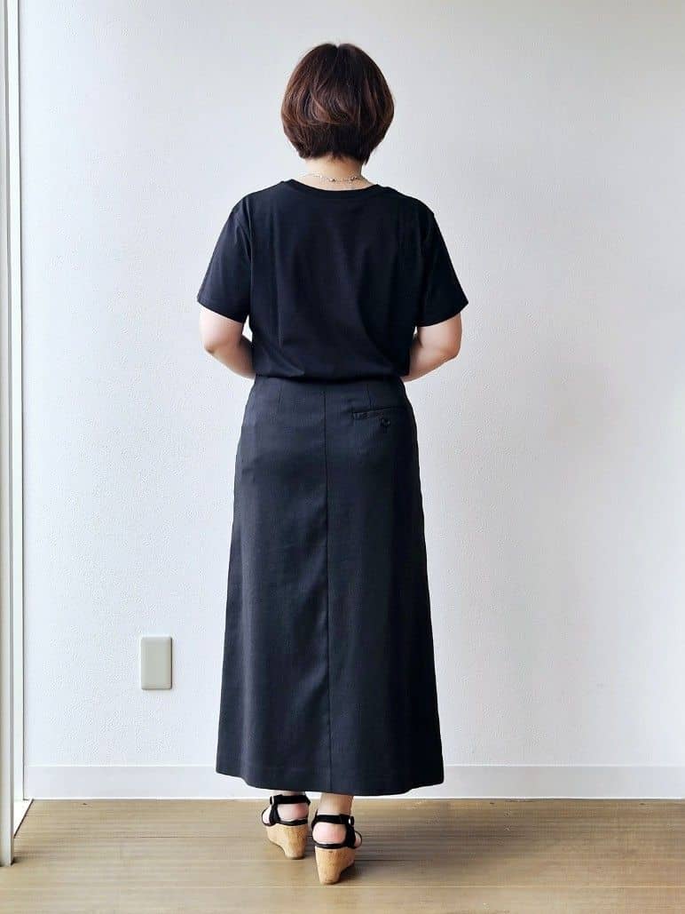 やじまさんの「UNTITLED｜【ステンレス】レイヤードチェーンネックレス」を使ったコーディネート