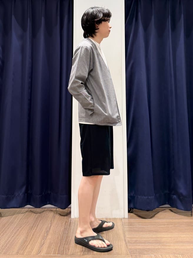 Tightさんの「THE SHOP TK｜シャリルジャージ カーディガン 洗濯機OK/吸水速乾/イージーケア/セットアップ可」を使ったコーディネート