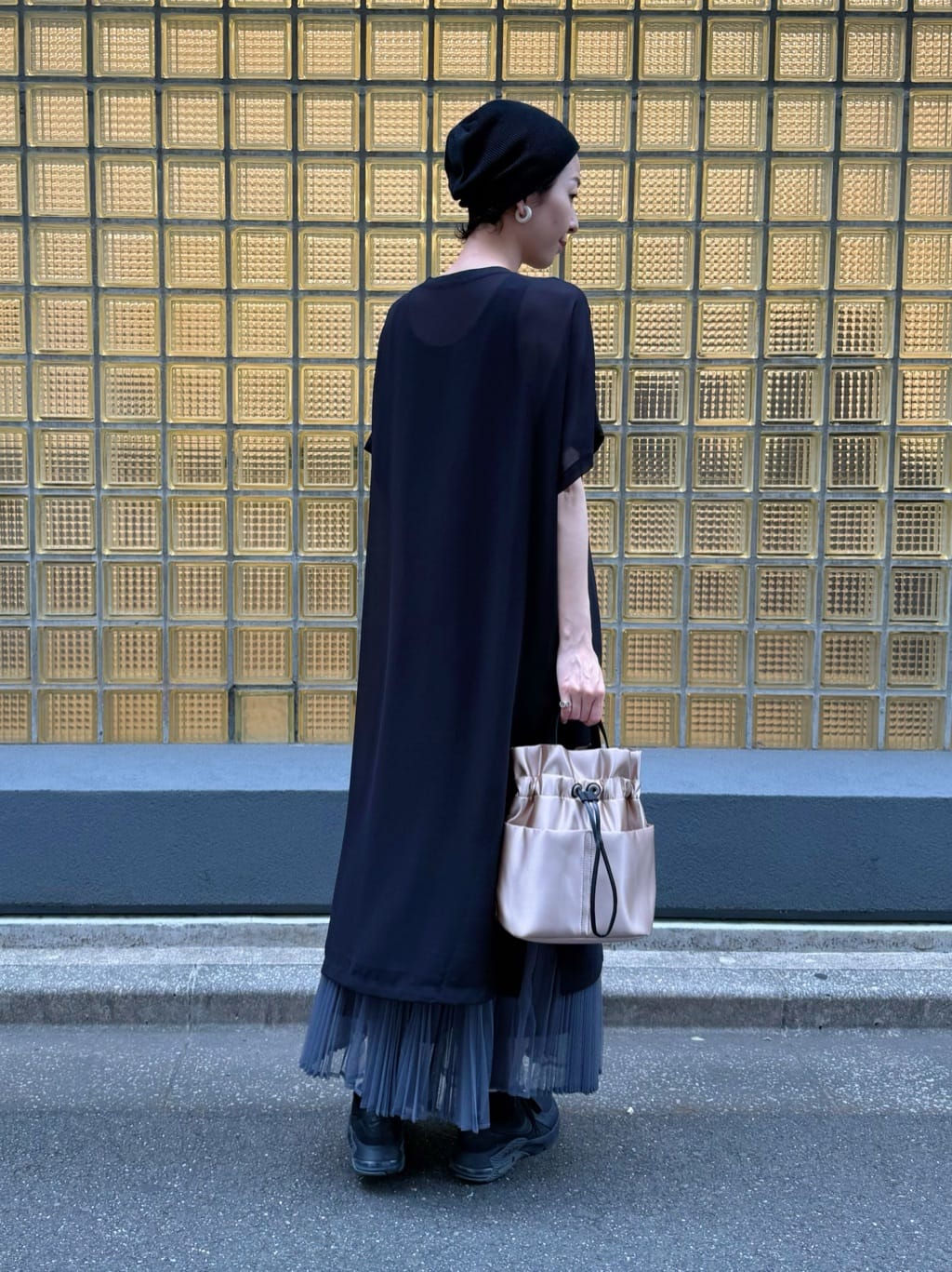 Kさんの「HIROKO HAYASHI｜LUINI SATINE（ルイーニ サティーネ）ショルダーバッグ」を使ったコーディネート