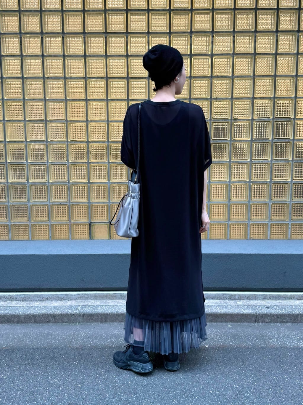 Kさんの「HIROKO HAYASHI｜LUINI SATINE（ルイーニ サティーネ）ショルダーバッグ」を使ったコーディネート