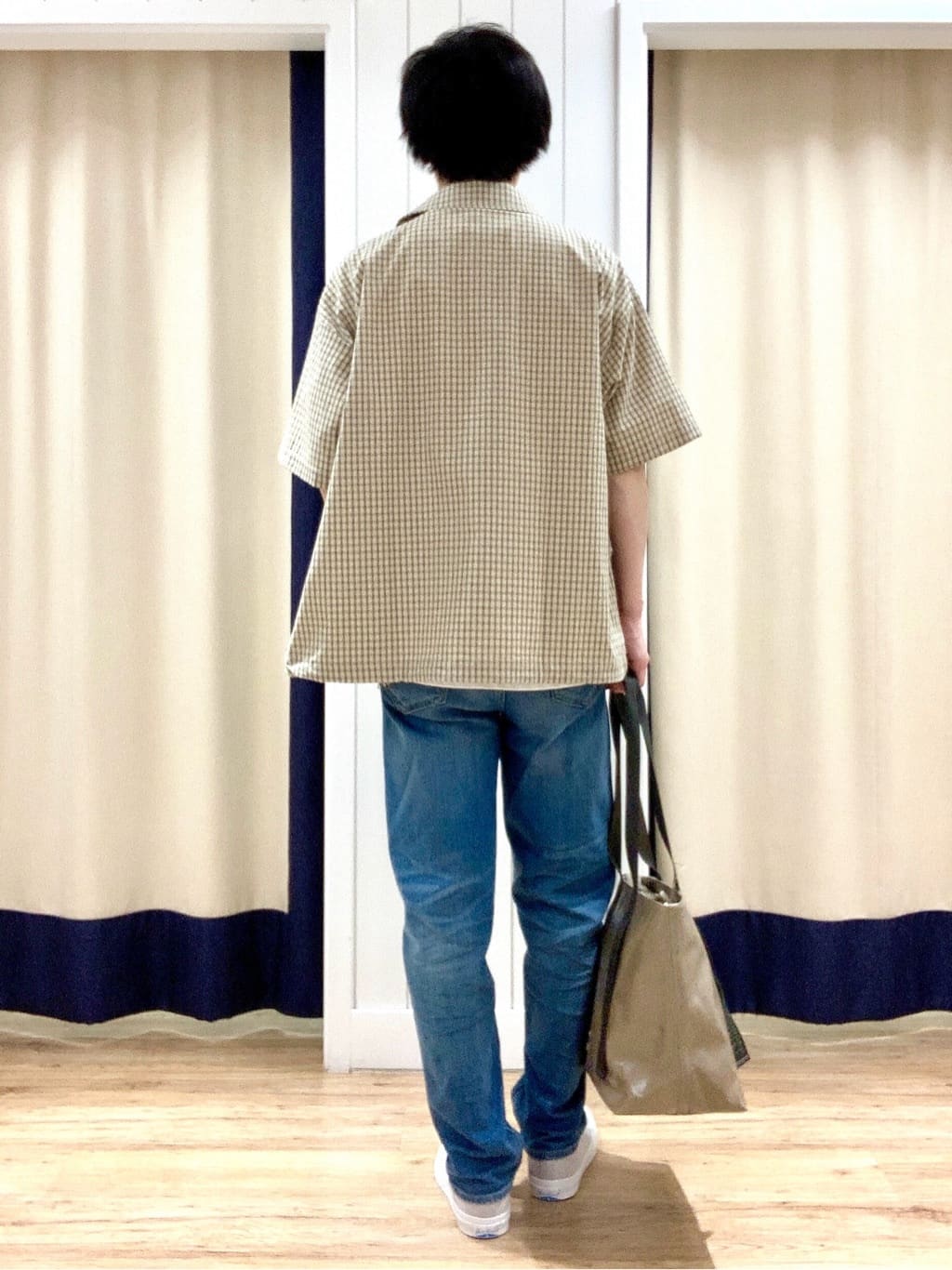 Takaさんの「Dessin｜◆【ユニセックス・洗える】テーパードデニムパンツ」を使ったコーディネート