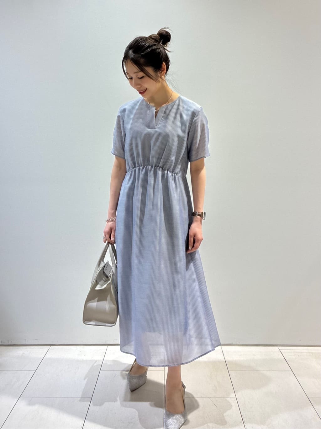 KAOさんの「INDIVI｜◆【合皮／マルチWAY／サブバッグ付】ミニショルダーバッグ」を使ったコーディネート