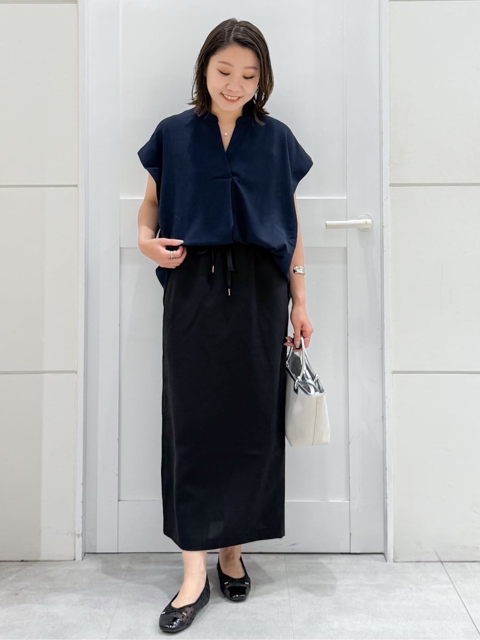 yuka.aさんの「OPAQUE.CLIP｜【定番/6color】名品フラットバレエシューズ」を使ったコーディネート