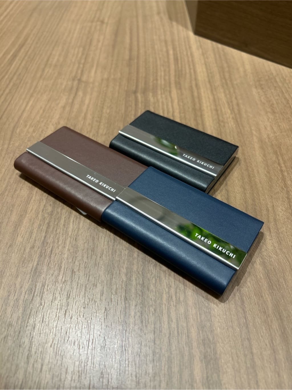 SHUNさんの「TAKEO KIKUCHI｜ハンカチ名刺入れセット」を使ったコーディネート