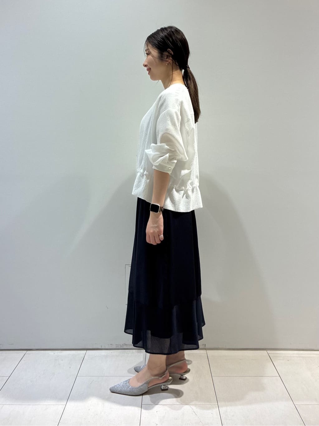 KAOさんの「INDIVI｜◆【合皮／マルチWAY／サブバッグ付】ミニショルダーバッグ」を使ったコーディネート