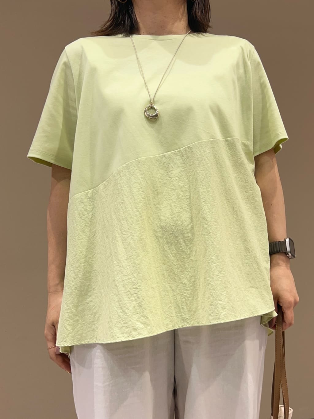 fukuさんの「UNTITLED｜リングコードトップネックレス」を使ったコーディネート
