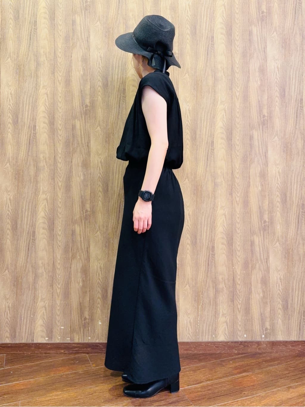 ちばみさんの「SHOO･LA･RUE｜【S-LL/洗濯後しわになりにくい】上品にきれい見え スラブギャザーブラウス」を使ったコーディネート