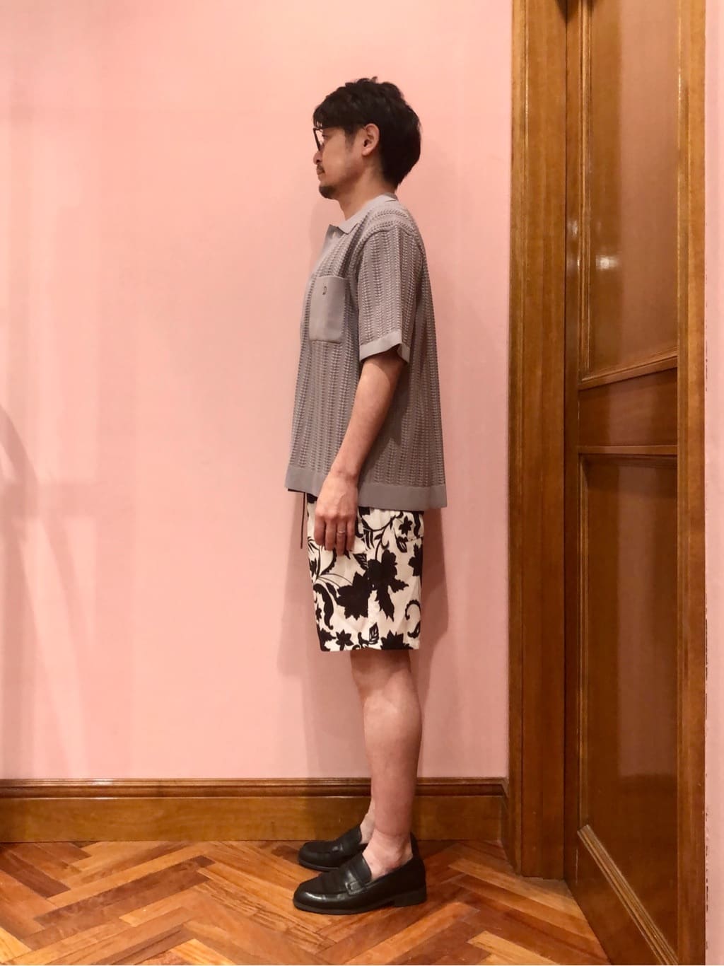 OKJさんの「DRESSTERIOR｜オーガニックコットン キューバニットシャツ」を使ったコーディネート