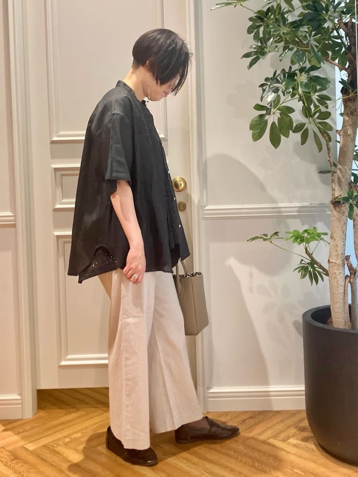 konominさんの「DRESSTERIOR｜【otonaMUSE5月号掲載/日本製】シュリンクレザーミニトート」を使ったコーディネート