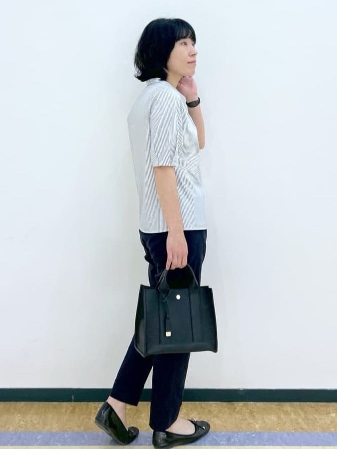 su.さんの「index｜【定番/6color】名品フラットバレエシューズ」を使ったコーディネート