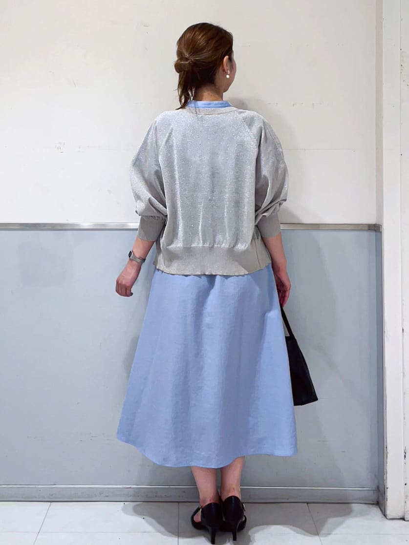 ミーさんの「index｜《7色展開／XS-LLサイズ》ダブルポケットスキッパーシャツワンピース【吸水速乾／防シワ／イージーア」を使ったコーディネート