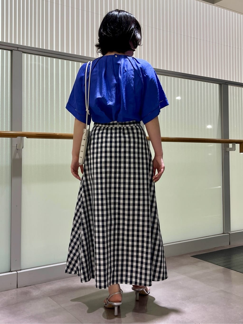 ちりんさんの「UNTITLED｜◆【セットアップ可能】リネン混 タックブラウス」を使ったコーディネート