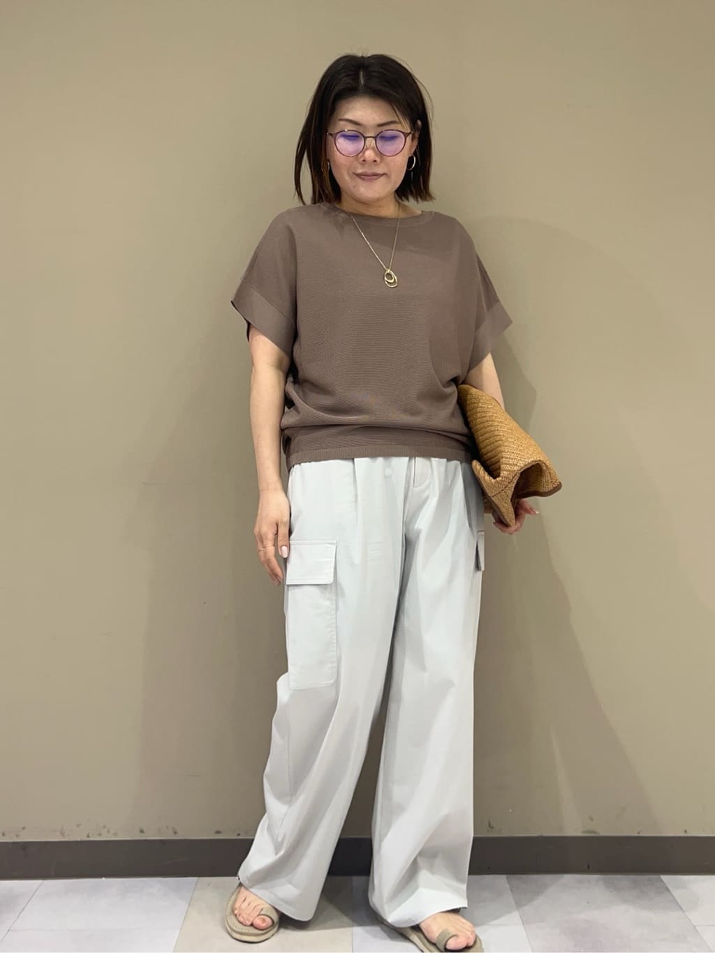 fukuさんの「UNTITLED｜ライトダブルリングネックレス」を使ったコーディネート