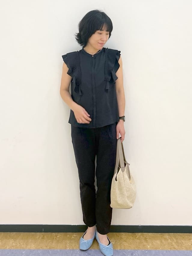 su.さんの「index｜【定番/6color】名品フラットバレエシューズ」を使ったコーディネート