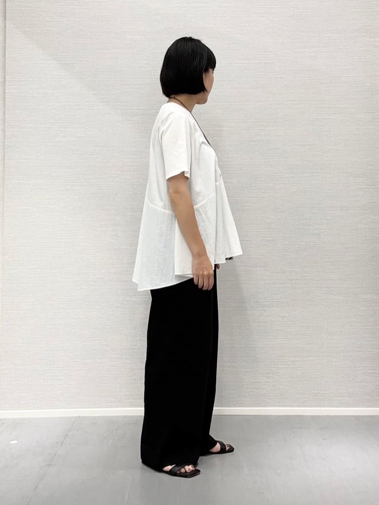 Yukoさんの「UNTITLED｜リングコードトップネックレス」を使ったコーディネート