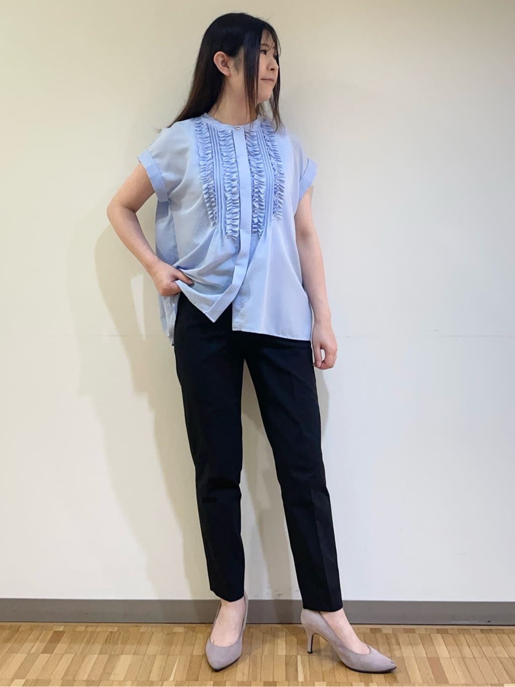 フナキさんの「UNTITLED｜◆【接触冷感/UV機能/遮熱】ジャージカーディガン」を使ったコーディネート