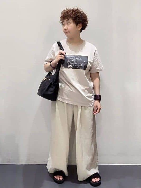 ゆきをさんの「OPAQUE.CLIP｜◆フォトプリントTシャツ【洗濯機洗い可】」を使ったコーディネート