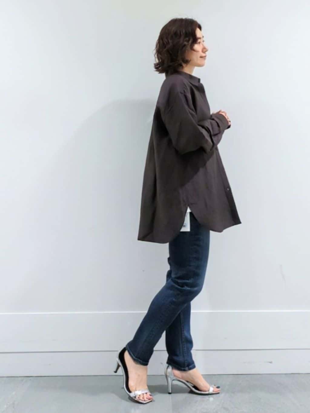 ミズタさんの「UNTITLED｜【Healthy DENIM&times;UNTITLED】別注 R Mrytle（リマートル）テーパードデニム」を使ったコーディネート
