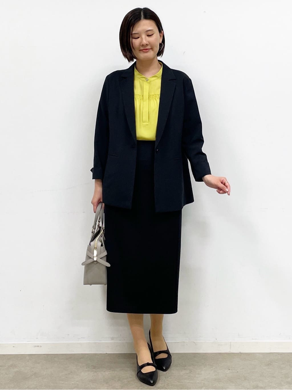 あやたかさんの「Reflect｜【選べる5色◎／マシンウォッシュ可】シャーリングデザインブラウス」を使ったコーディネート