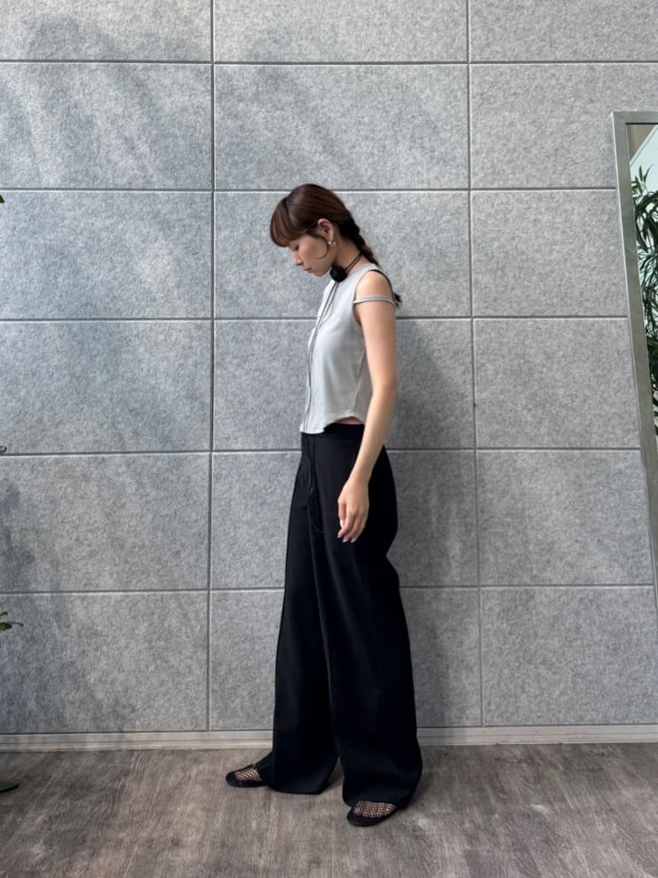 designer yukaさんの「CODE A｜compact edge tee」を使ったコーディネート