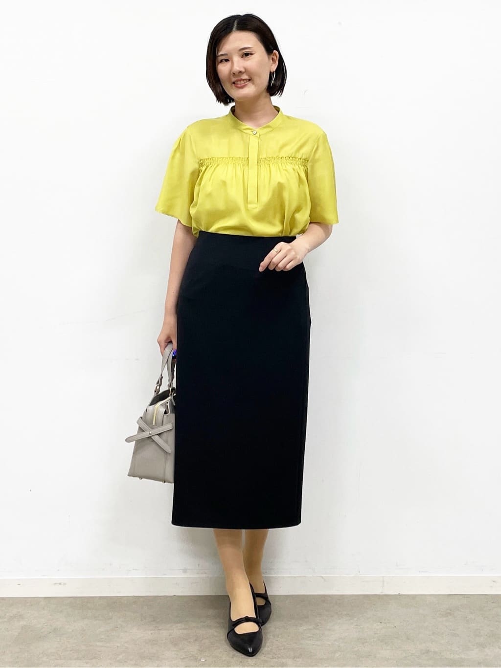 あやたかさんの「Reflect｜【選べる5色◎／マシンウォッシュ可】シャーリングデザインブラウス」を使ったコーディネート