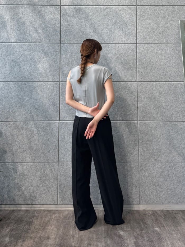 designer yukaさんの「CODE A｜compact edge tee」を使ったコーディネート