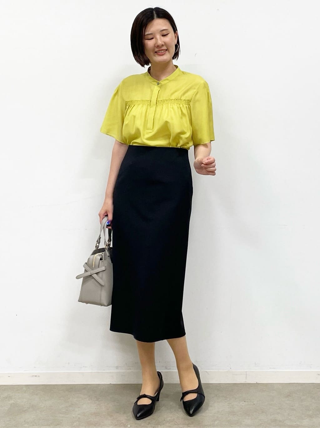 あやたかさんの「Reflect｜【選べる5色◎／マシンウォッシュ可】シャーリングデザインブラウス」を使ったコーディネート