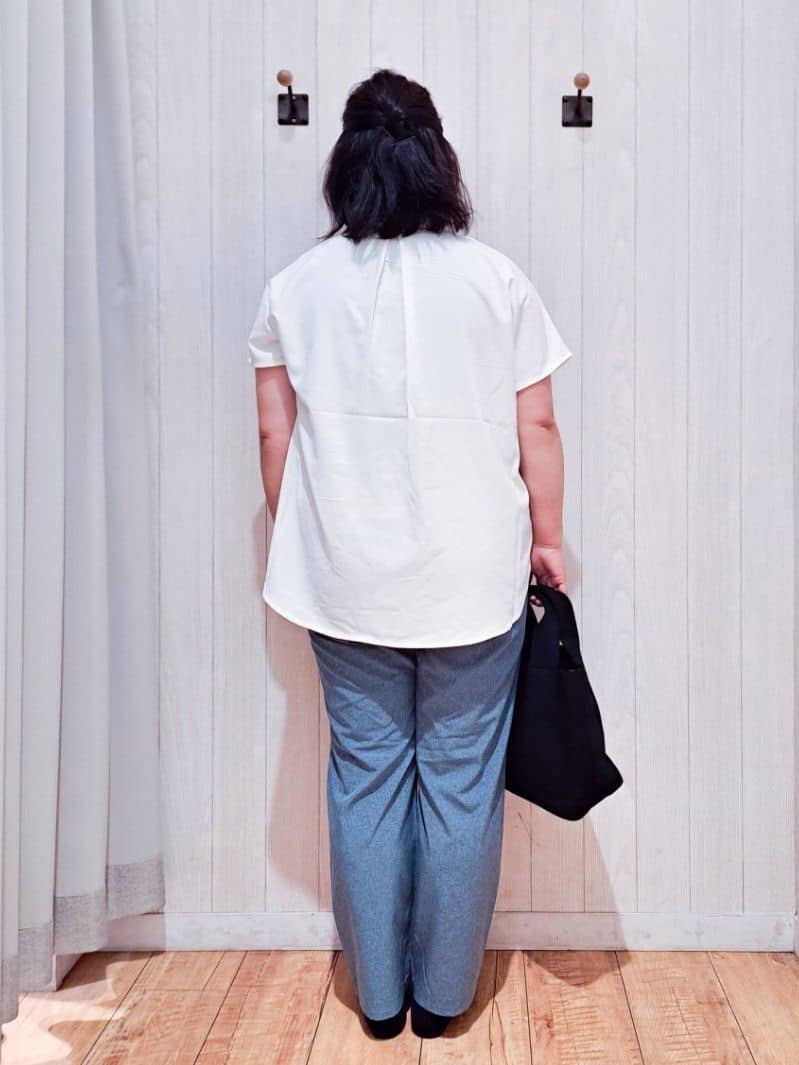 kotomiさんの「SHOO･LA･RUE｜【洗える/S-LL/プチプラ】さらっとすっきりきれい見え スキッパーブラウス」を使ったコーディネート