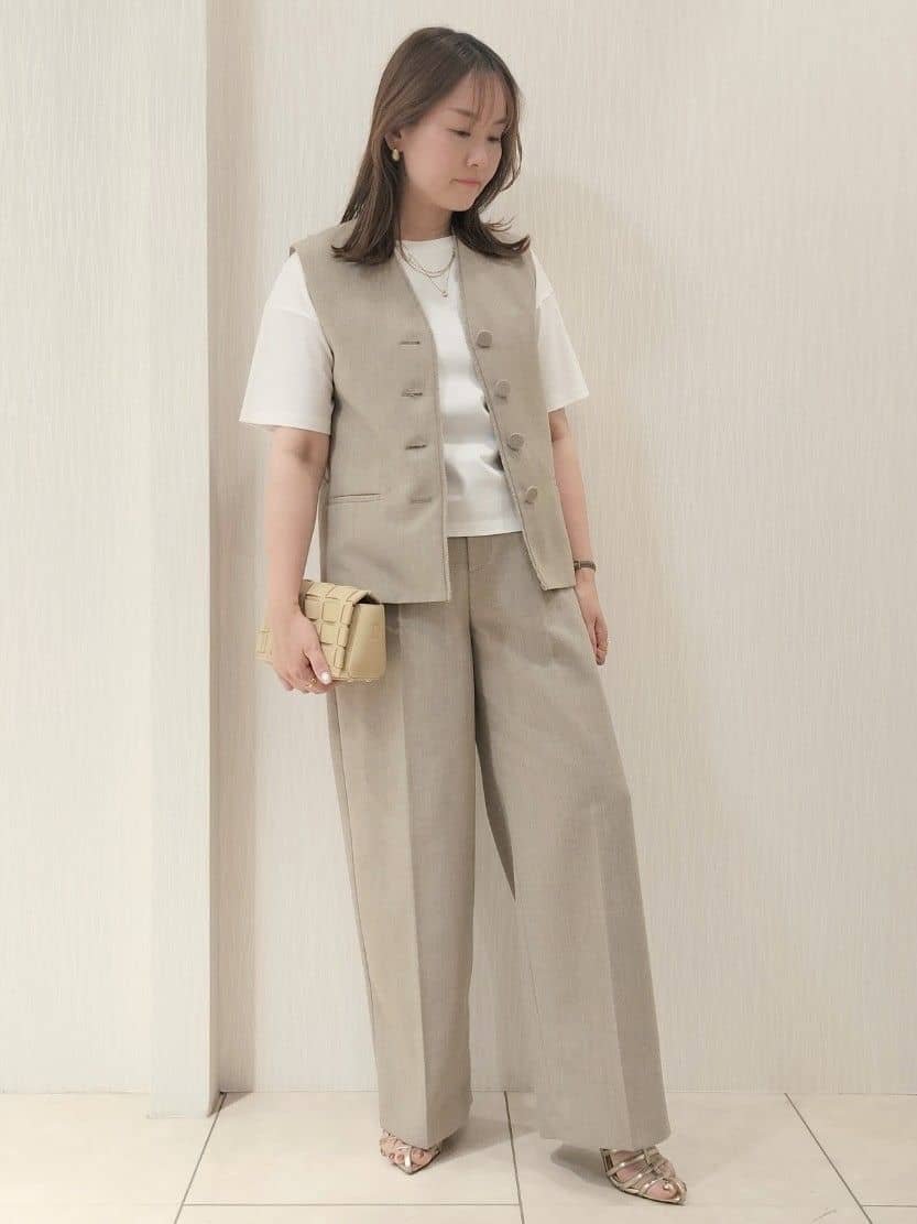 naokoさんの「UNTITLED｜【ステンレス】レイヤードチェーンネックレス」を使ったコーディネート