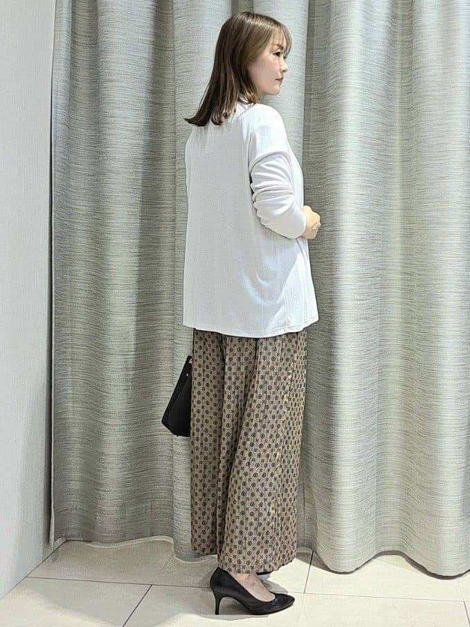 naokoさんの「UNTITLED｜【2WAY】フェイクスエードコンビ ワンハンドルバッグ」を使ったコーディネート