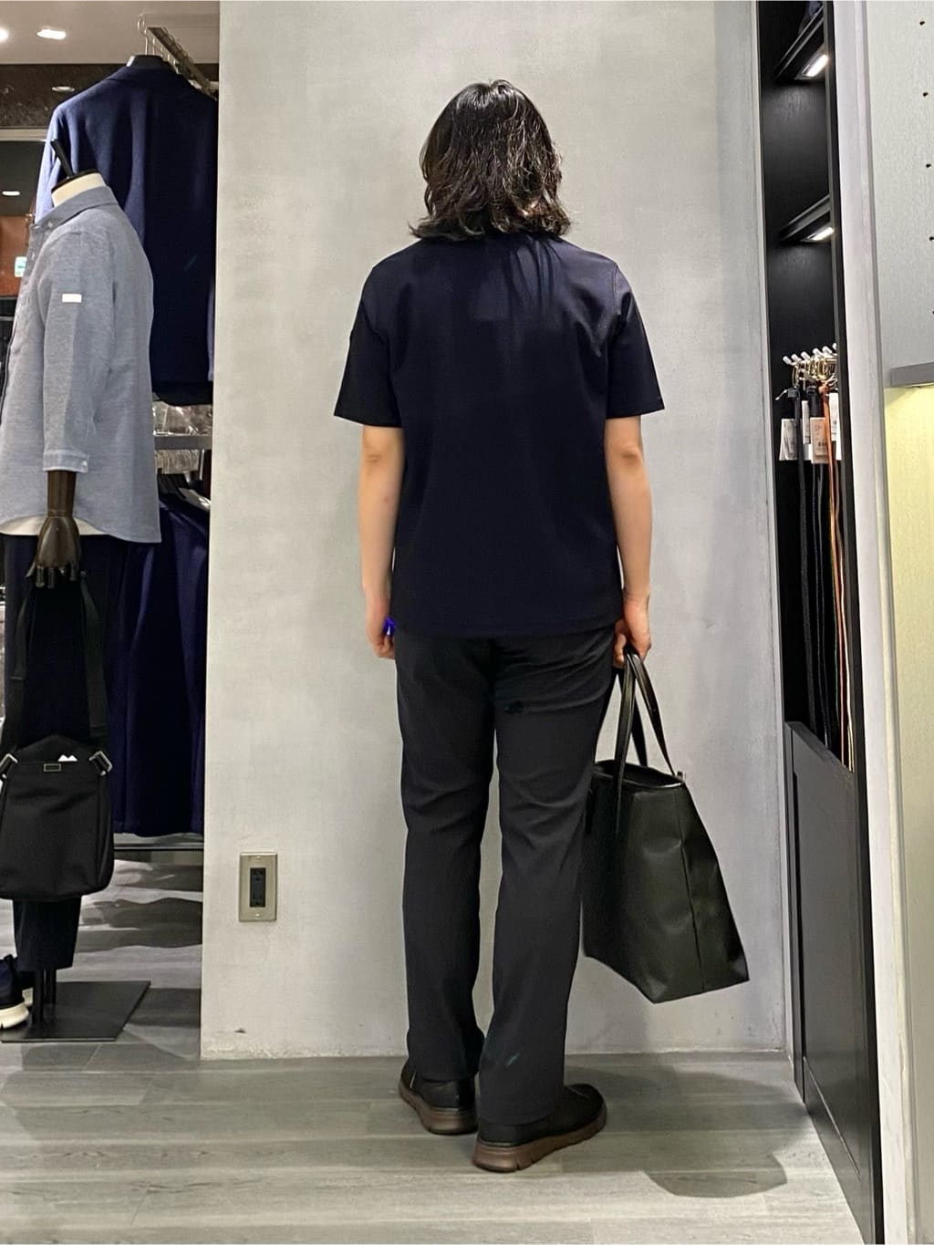 nishiさんの「TAKEO KIKUCHI｜コーデュラ（R） コーティング トートバッグ」を使ったコーディネート