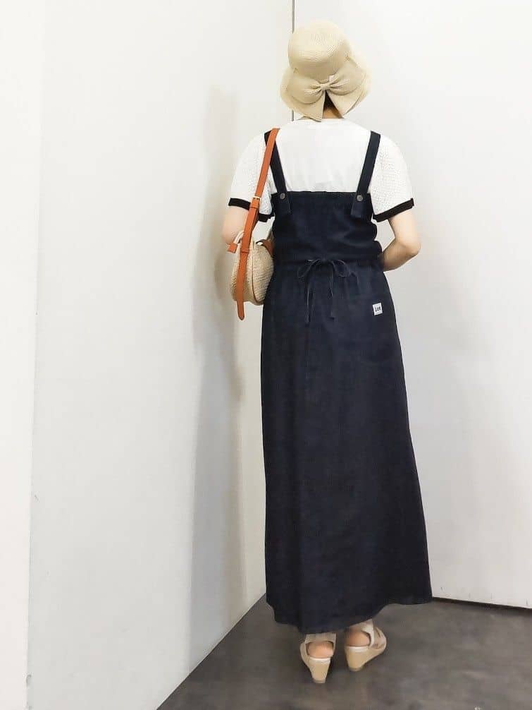 やまちゃんさんの「grove｜【Lee&times;grove別注】3WAY　BUSTIER　SKIRT」を使ったコーディネート