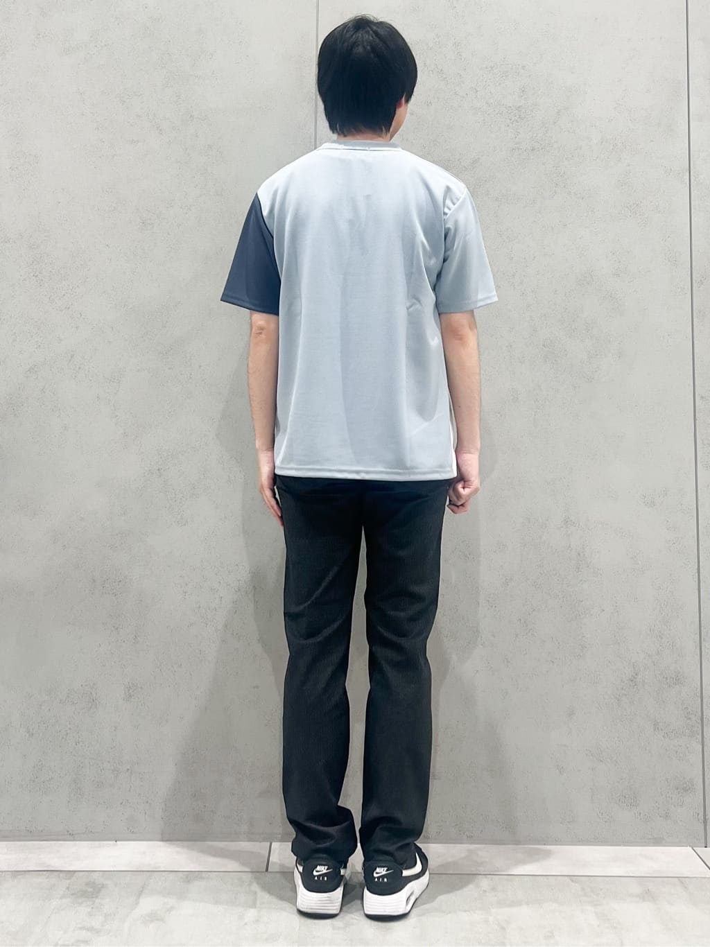 SHI-MAさんの「THE SHOP TK｜ツイルブロッキング 半袖Tシャツ 洗濯機OK」を使ったコーディネート