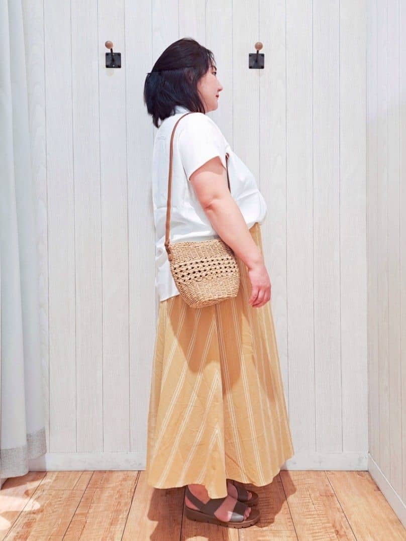 kotomiさんの「SHOO･LA･RUE｜【洗える/S-LL/プチプラ】さらっとすっきりきれい見え スキッパーブラウス」を使ったコーディネート