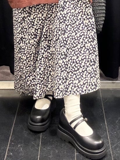 ひらのみさんの「THE SHOP TK｜◆ラインリブプルオーバー【洗濯機OK】」を使ったコーディネート