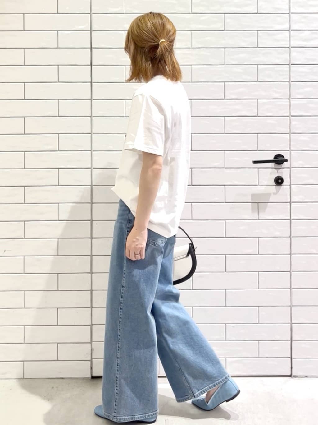 しおりさんの「OPAQUE.CLIP｜【定番/6color】名品フラットバレエシューズ」を使ったコーディネート