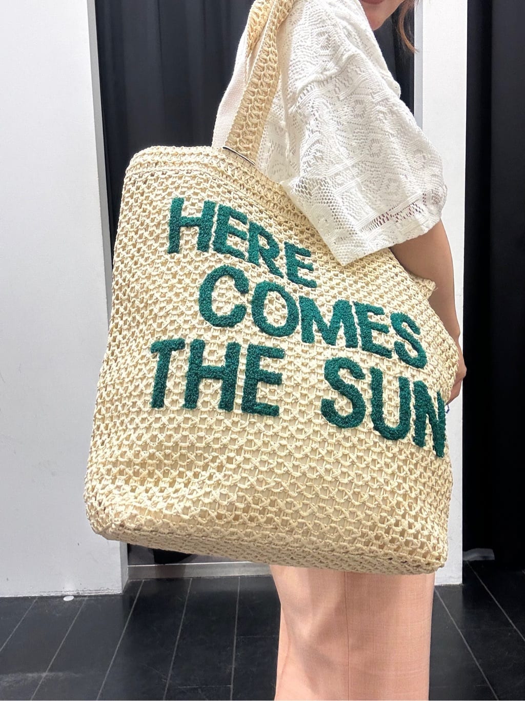 ひらのみさんの「THE SHOP TK｜◆クロシェチューリップハット」を使ったコーディネート