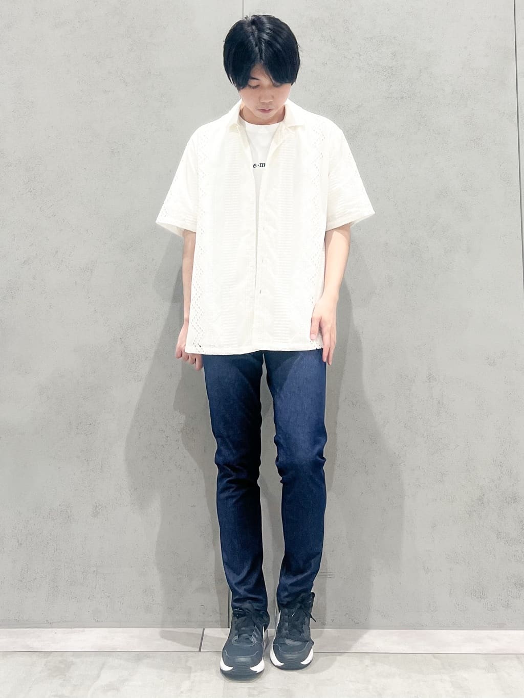 SHI-MAさんの「THE SHOP TK｜アートグラフィック 半袖Tシャツ 洗濯機OK」を使ったコーディネート