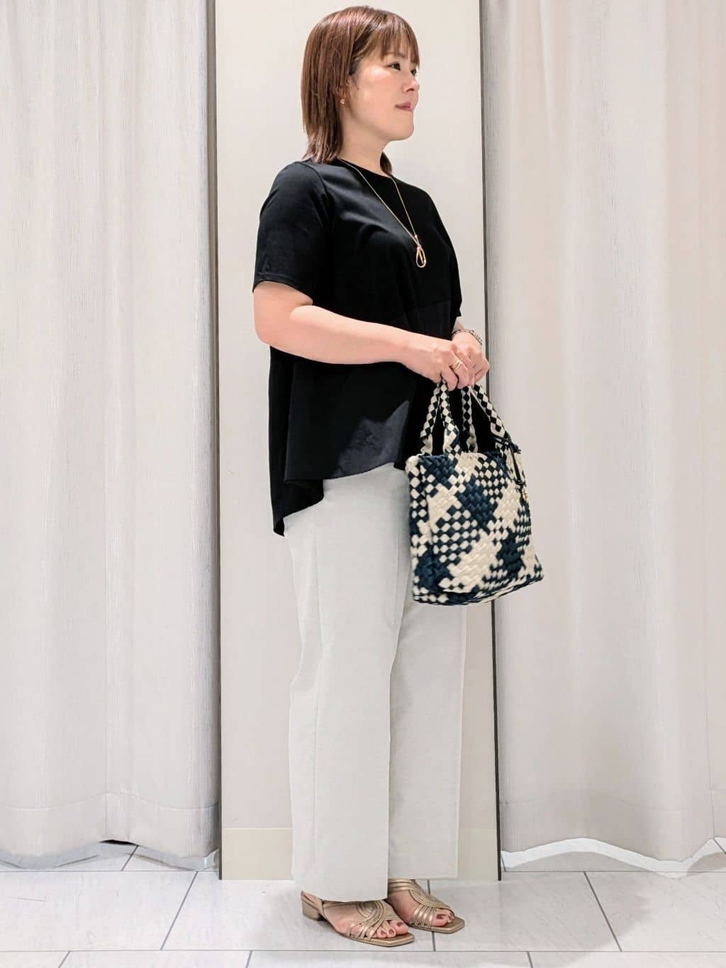 Onumaさんの「UNTITLED｜◆ビッグトップネックレス」を使ったコーディネート