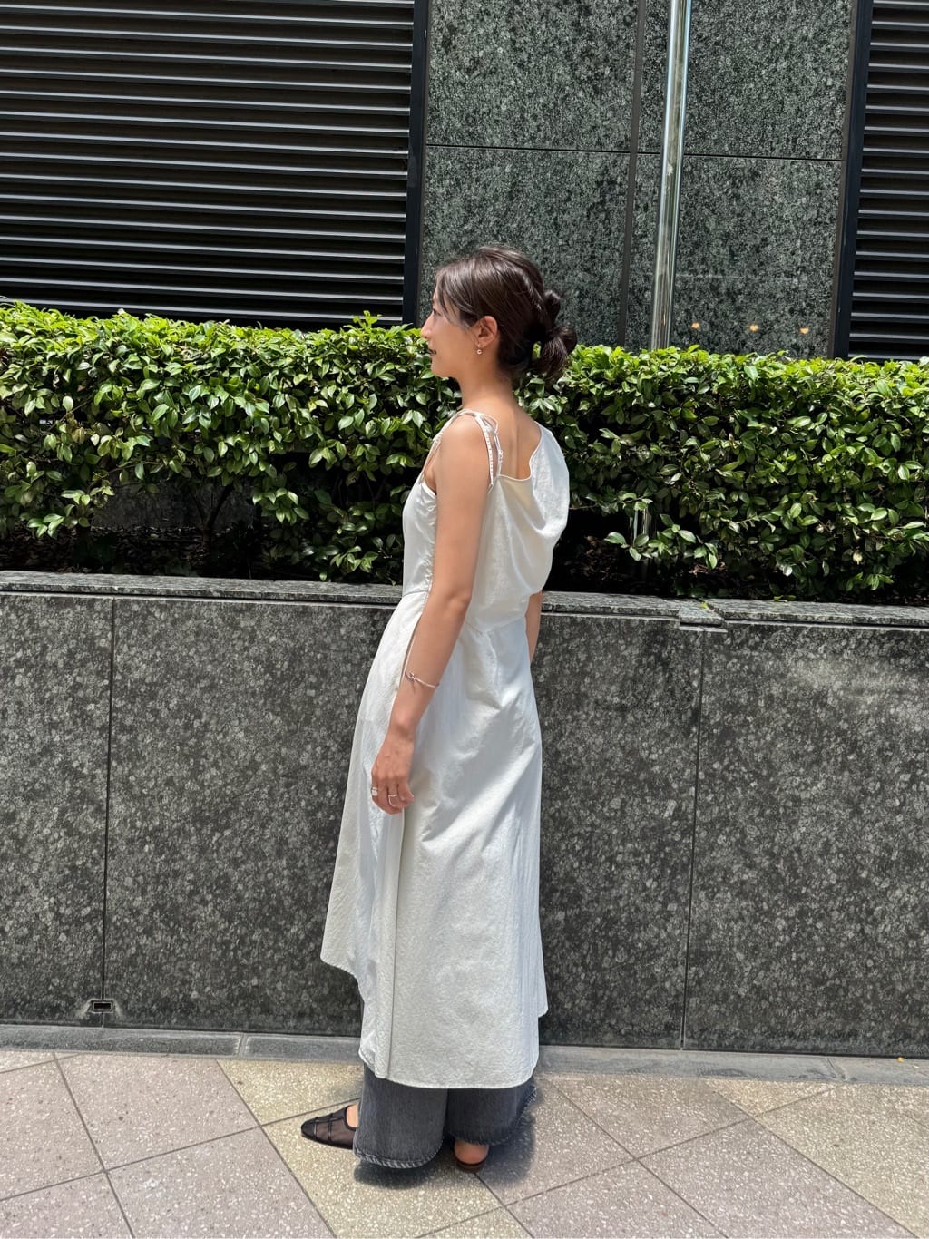 uchi__yamaさんの「CODE A｜asymmetry ribbon one－piece」を使ったコーディネート