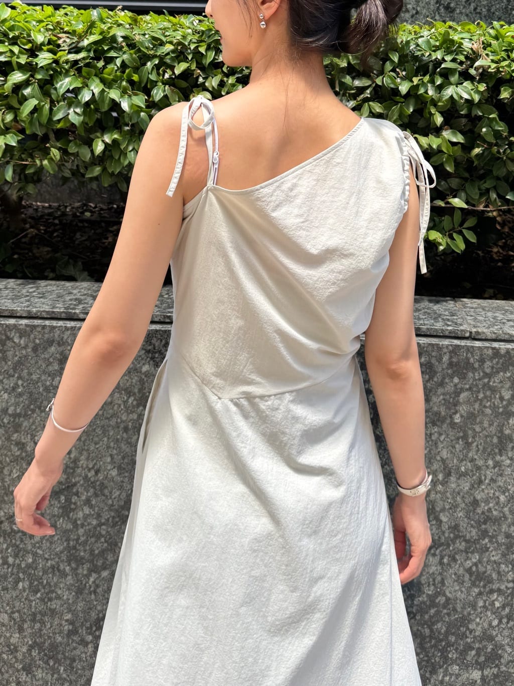uchi__yamaさんの「CODE A｜asymmetry ribbon one－piece」を使ったコーディネート