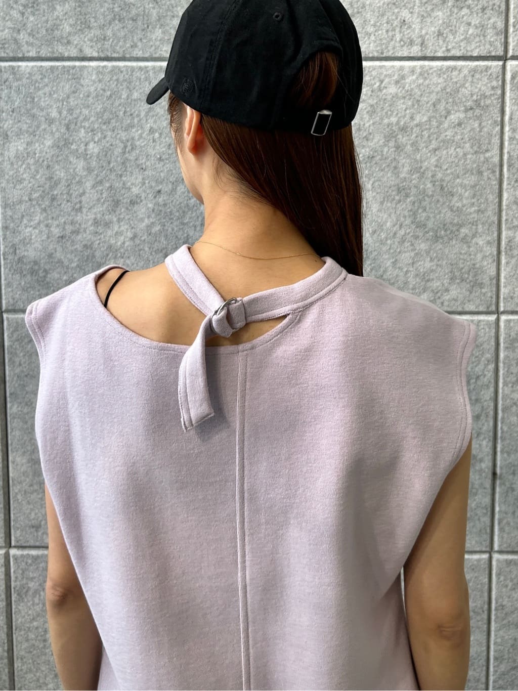 harunaさんの「CODE A｜pile cutout tee」を使ったコーディネート