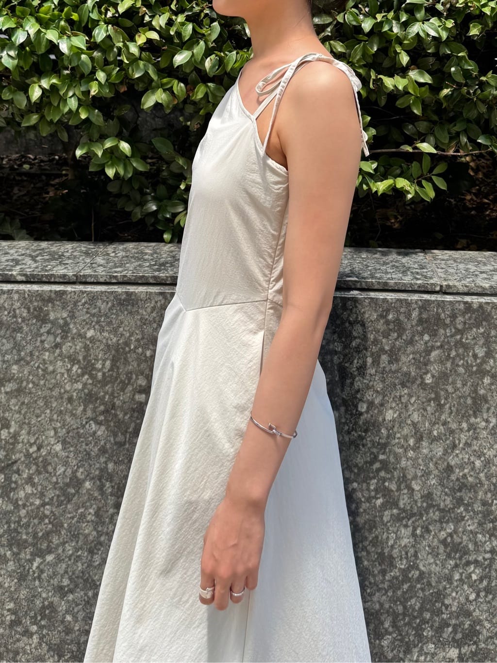 uchi__yamaさんの「CODE A｜asymmetry ribbon one－piece」を使ったコーディネート